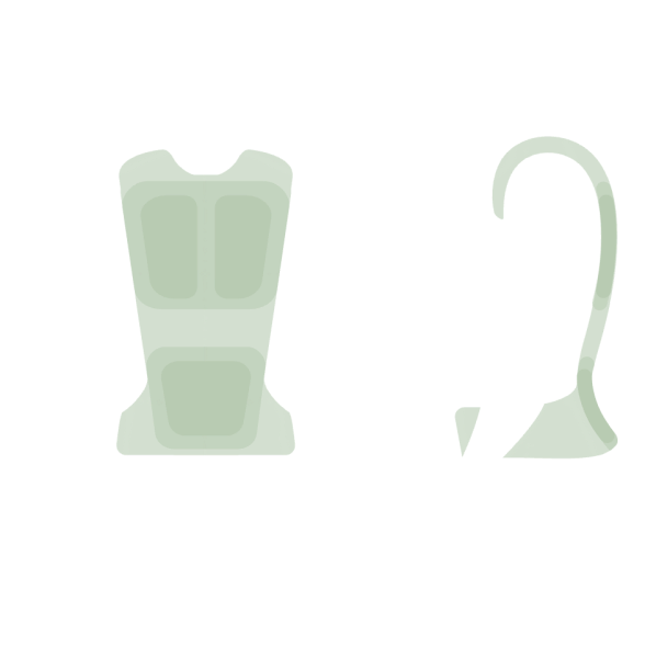 Illustrazione del body mapping della tecnologia AERORISE